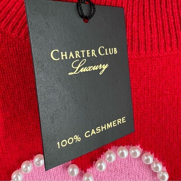 Charter Club Cashmere Sweater - Picture 6 of 8